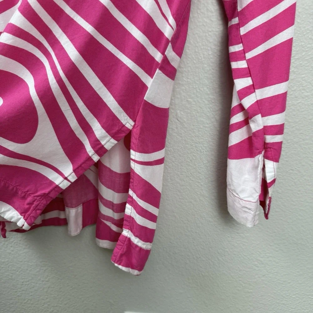 Escapada Beach Womens Abstract Swim Cover Over Size‎ M Resort Vacation Summer